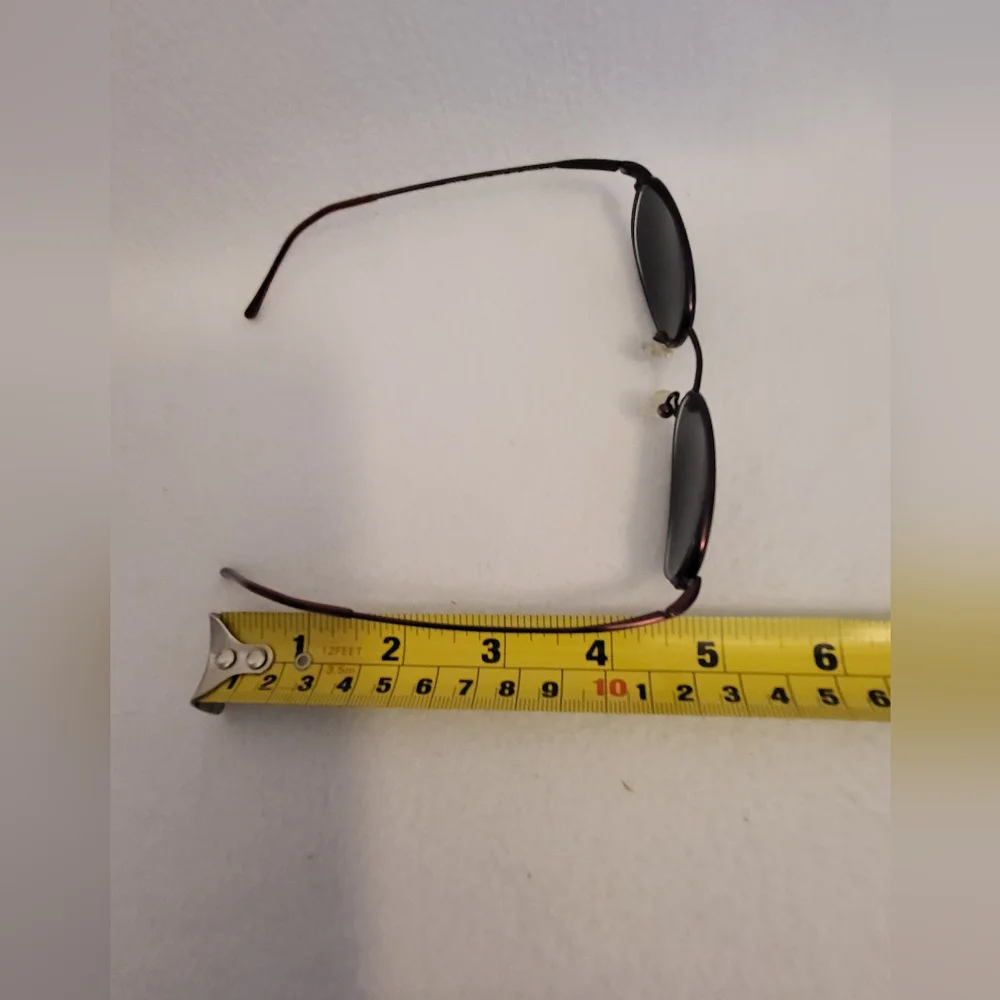 Covergirl wire frame eye glasses,  vintage wine color
